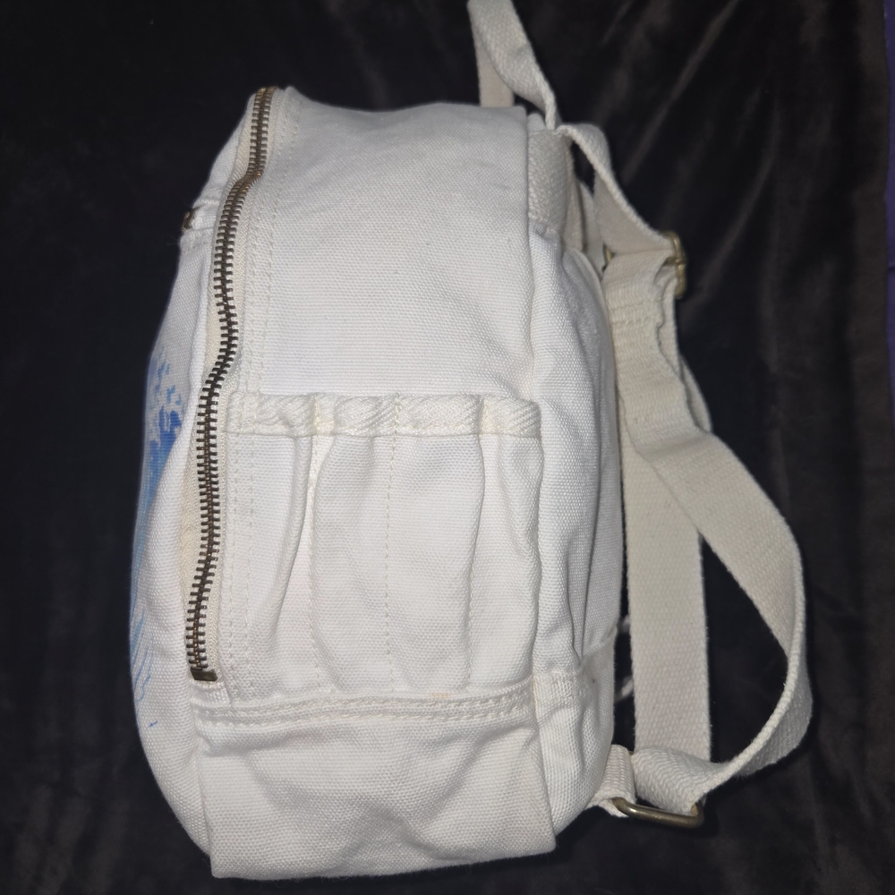 Polo Ralph Lauren Cream Canvas Backpack - Picture 5 of 13